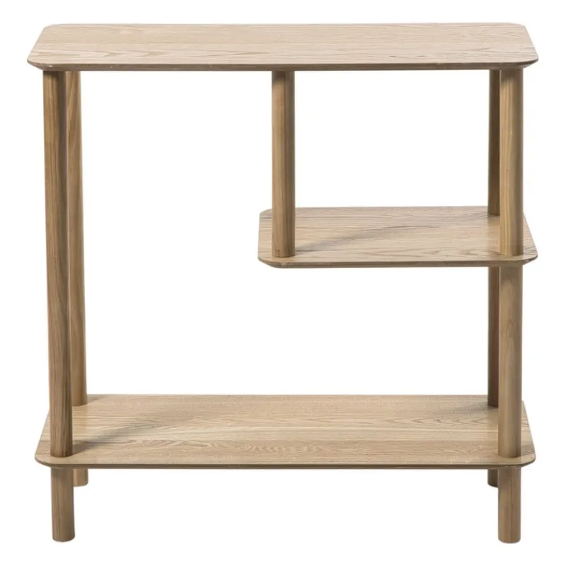 Xenos Vakkenkasten-Vakkenkast Scandi laag - naturel - 75x75x30 cm