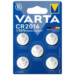 Varta Batterijen-lithium CR2016 batterijen - set van 5