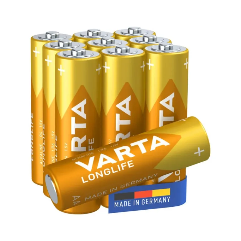 Varta Batterijen-longlife AA batterijen - set van 10
