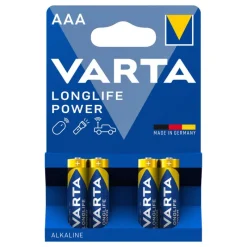 Varta Batterijen-longlife power AAA batterijen - set van 4