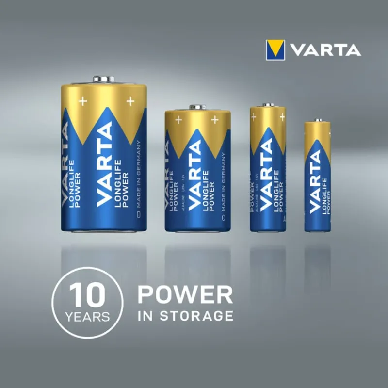 Varta Batterijen-longlife power AAA batterijen - set van 4