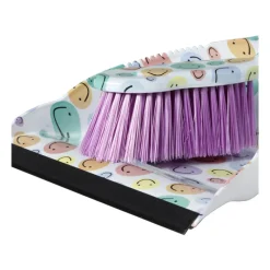 Xenos Stoffer En Blik-Veger en blik smiley - set van 2 - 35x22x10 cm