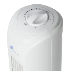 Xenos Ventilatoren-Ventilator toren - wit - 81x22x22 cm