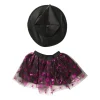 Xenos Verkleedkleding-Verkleedset heks halloween - kids - one size