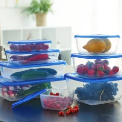 Xenos Bewaardozen-Vershoudbakje polar - 1.9 liter - 6.2x25.5x16.7 cm