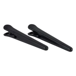 Xenos Keukengerei-Vershoudclips zwart - 12 cm - set van 2
