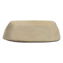 Xenos Borden-Vierkant bord Toscane - beige - 25x25 cm