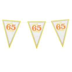 Xenos Vlaggenlijnen|Verjaardagen-Vlaggenlijn 65 jaar - 10 m
