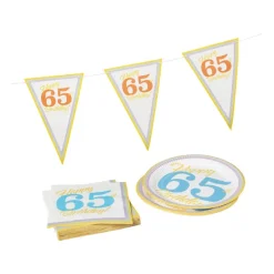 Xenos Vlaggenlijnen|Verjaardagen-Vlaggenlijn 65 jaar - 10 m