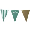 Xenos Vlaggenlijnen|Verjaardagen-Vlaggenlijn 60 jaar - groen - 10 meter