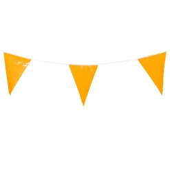 Xenos Vlaggenlijnen-Vlaggenlijn oranje - 10 meter