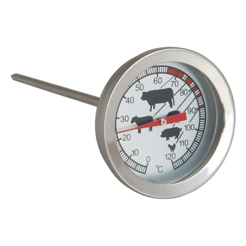 Xenos Barbecue|Keukengerei-Vleesthermometer - RVS