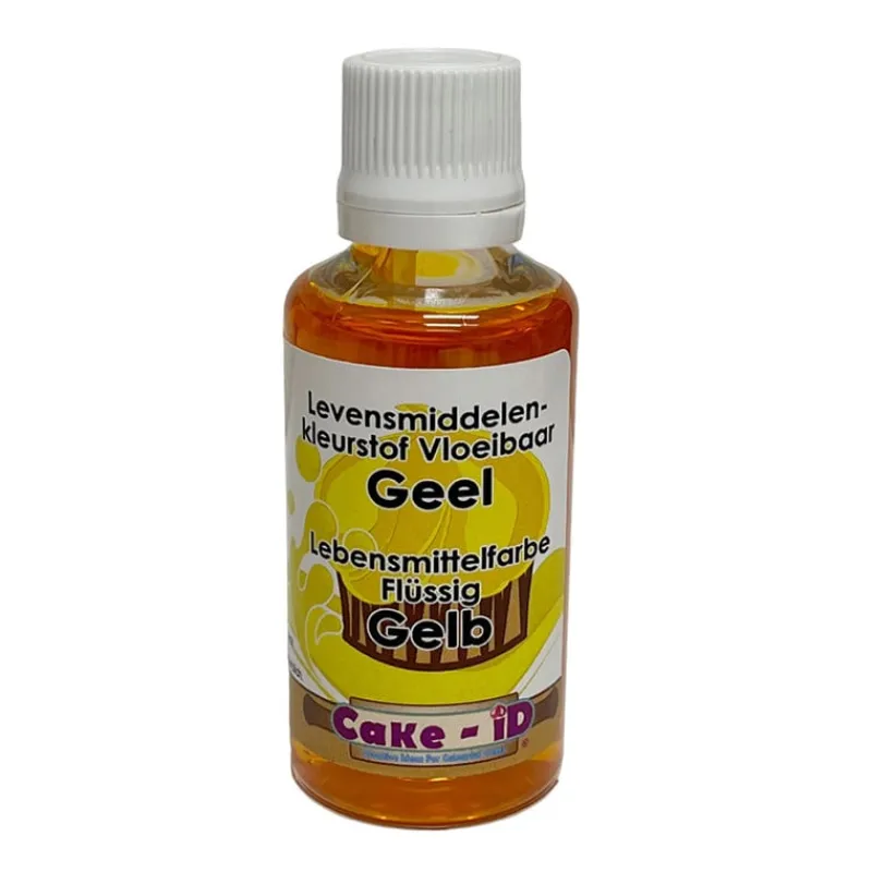 Xenos Kleurstoffen-Vloeibare kleurstof - geel - 50 ml