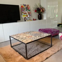 Xenos Vloerkleden-Vloerkleed fluffy - bruin - 120x180 cm