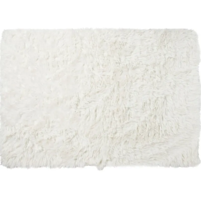 Xenos Vloerkleden-Vloerkleed fluffy - wit - 150x230 cm