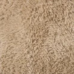 Xenos Vloerkleden-Vloerkleed fluffy ovaal - bruin - 120x180 cm