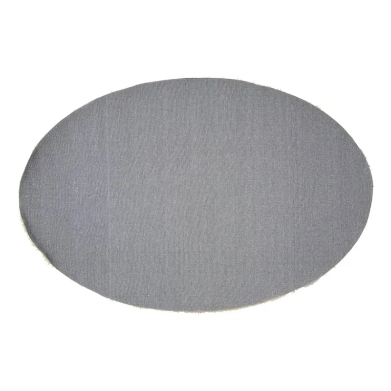 Xenos Vloerkleden-Vloerkleed fluffy ovaal - bruin - 120x180 cm