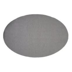 Xenos Vloerkleden-Vloerkleed fluffy ovaal - wit - 120x180 cm