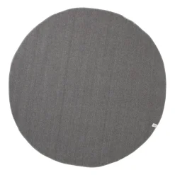 Xenos Vloerkleden-Vloerkleed fluffy rond - wit - ø120 cm