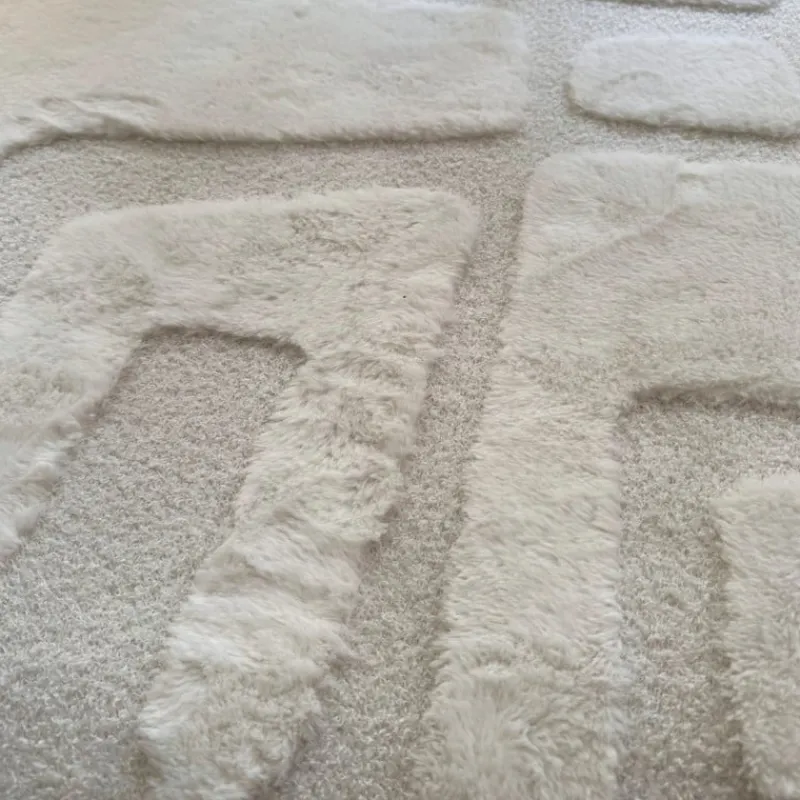 Xenos Vloerkleden-Vloerkleed native ovaal - wit - 120x180 cm