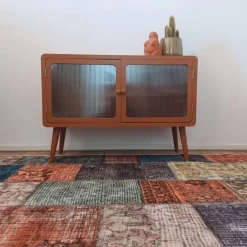 Xenos Vloerkleden-Vloerkleed patchwork - multikleur - 120x180 cm