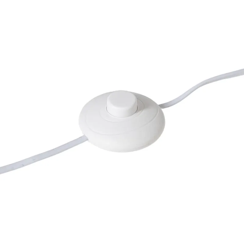 Xenos Staande Lampen-Vloerlamp retro - roze - ø22x146 cm