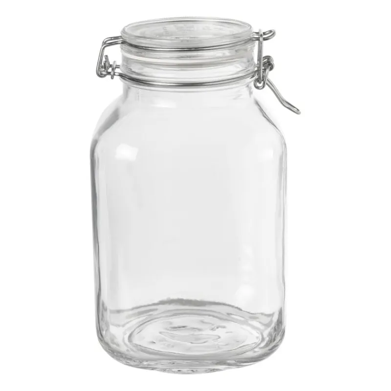 Xenos Voorraadpotten-Voorraadpot Fido met klemdeksel - 3 liter