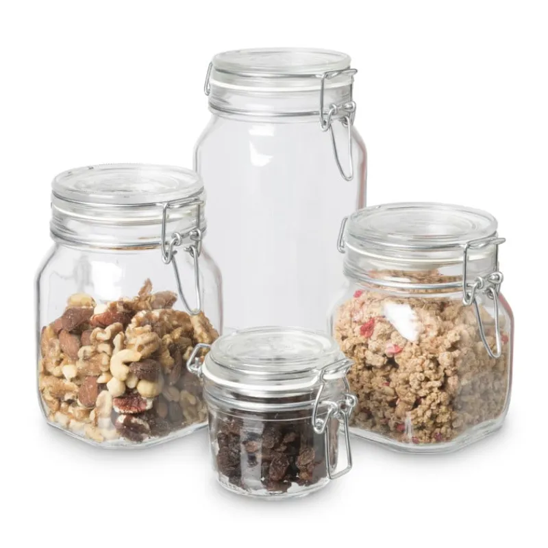Xenos Voorraadpotten-Voorraadpot Fido met klemdeksel - 125 ml