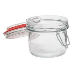 Xenos Voorraadpotten-Voorraadpot klemdeksel - rond - 200 ml