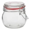 Xenos Voorraadpotten-Voorraadpot klemdeksel - rond - 400 ml