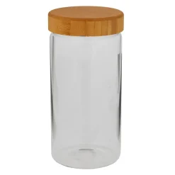 Xenos Voorraadpotten-Voorraadpot met bamboe deksel - 1.1 liter
