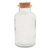 Xenos Voorraadpotten-Voorraadpot met kurken deksel - 1.1 liter