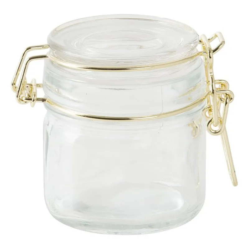 Xenos Voorraadpotten-Voorraadpotje - goudkleurig - 100 ml
