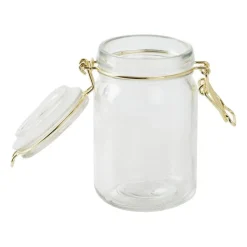 Xenos Voorraadpotten-Voorraadpotje - goudkleurig - 230 ml