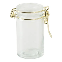 Xenos Voorraadpotten-Voorraadpotje - goudkleurig - 70 ml