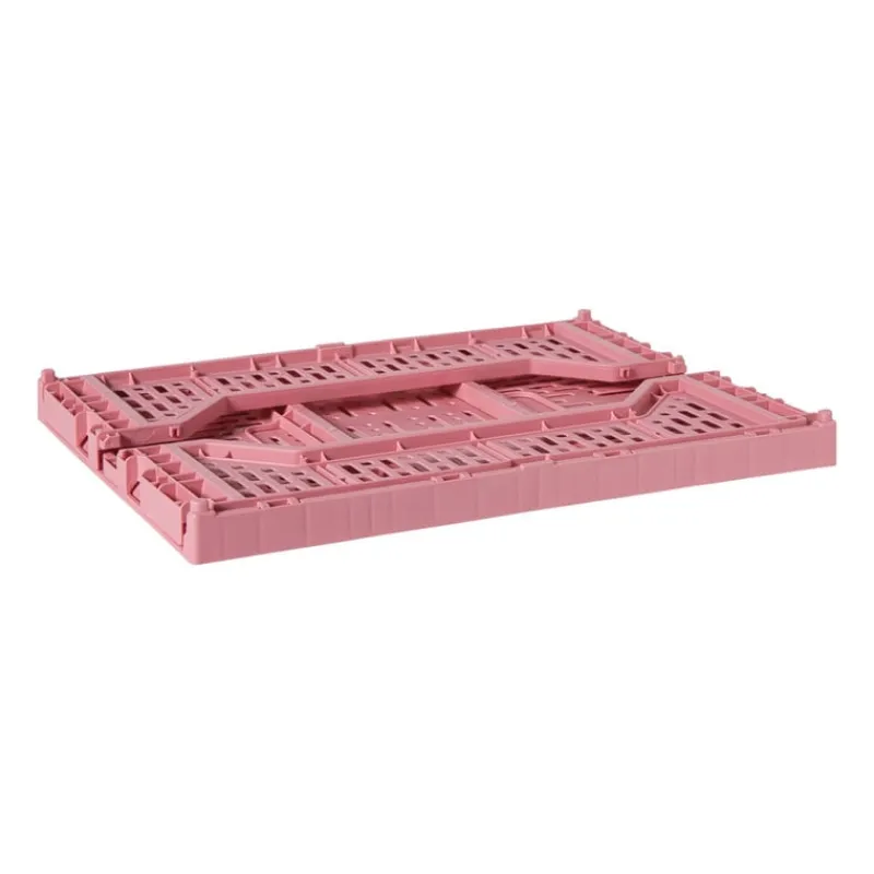 Xenos Kratjes-Vouwkrat groot - roze - 14.5x40x30 cm