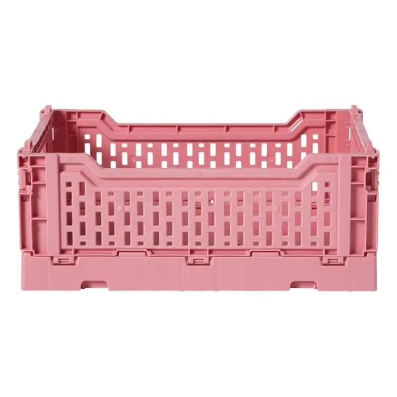 Xenos Kratjes-Vouwkrat middel - roze - 10.5x27x17 cm