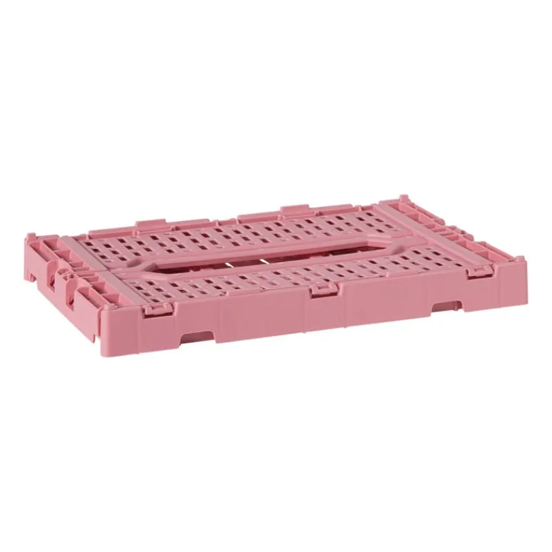 Xenos Kratjes-Vouwkrat middel - roze - 10.5x27x17 cm