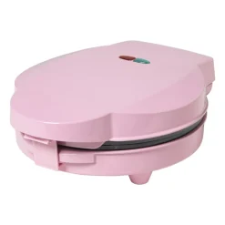 Xenos Kerstcadeaus-Wafelmaker - roze - 1000 watt