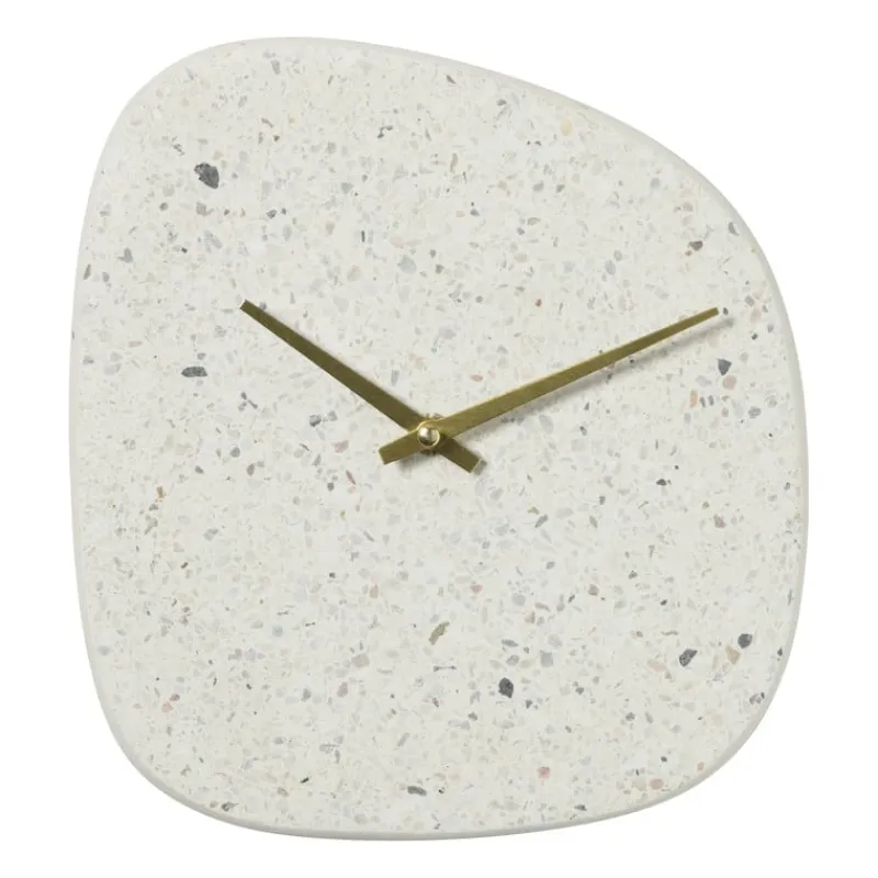 Xenos Klokken-Wandklok Terrazzo - organisch - 22.5x20.5x4 cm
