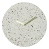 Xenos Klokken-Wandklok Terrazzo rond - ø29.5x4 cm