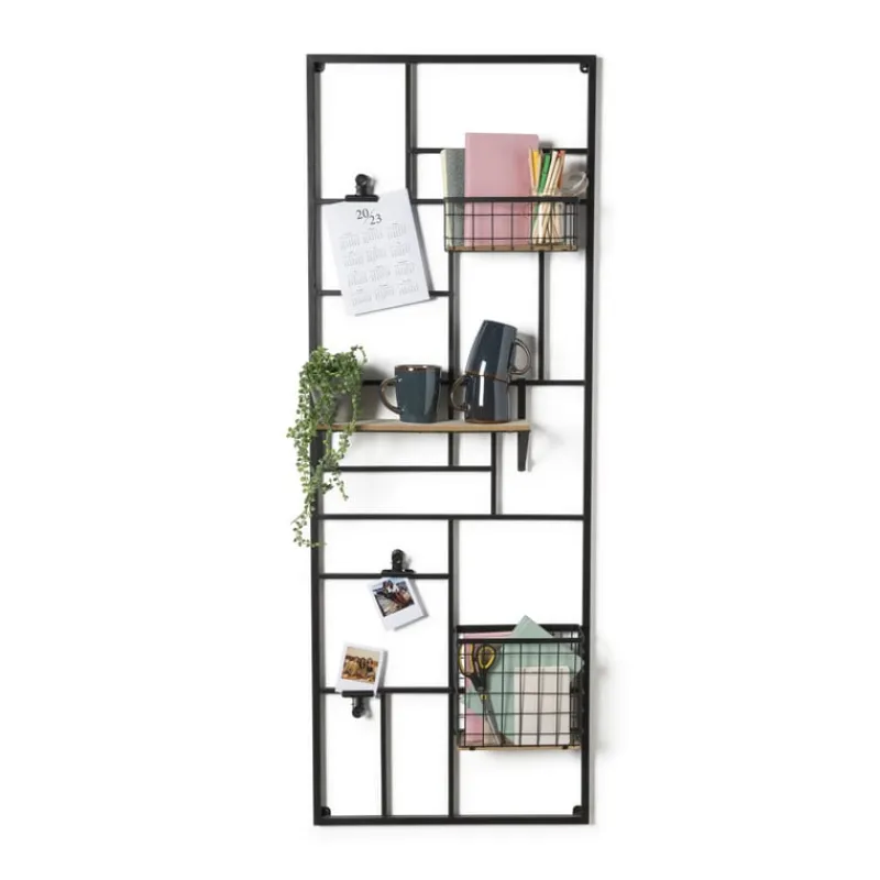 Xenos Wandrekken-Wandrek XXL met clips - 150x55 cm - zwart