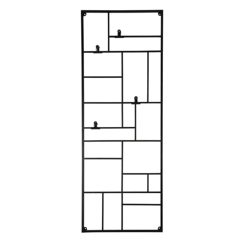 Xenos Wandrekken-Wandrek XXL met clips - 150x55 cm - zwart