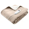 Xenos Winterartikelen|Kerstcadeaus-Warmtedeken - beige - 130x180 cm