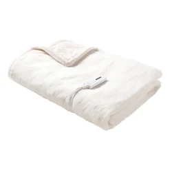 Xenos Winterartikelen-Warmtedeken - off white - 130x180 cm