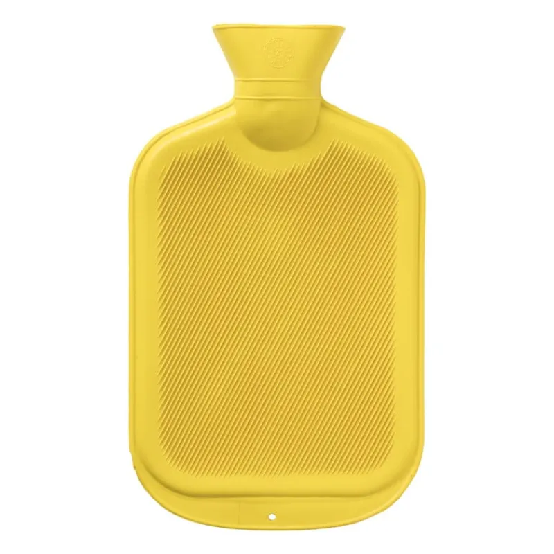 Xenos Winterartikelen-Warmwaterkruik - diverse kleuren - 2 liter