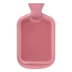 Xenos Winterartikelen-Warmwaterkruik - diverse kleuren - 2 liter