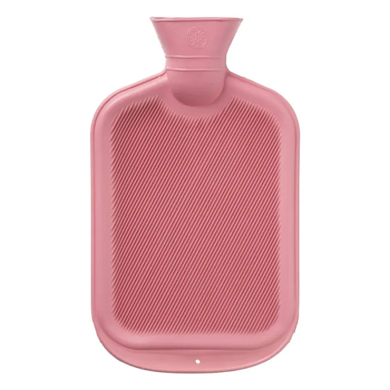 Xenos Winterartikelen-Warmwaterkruik - diverse kleuren - 2 liter