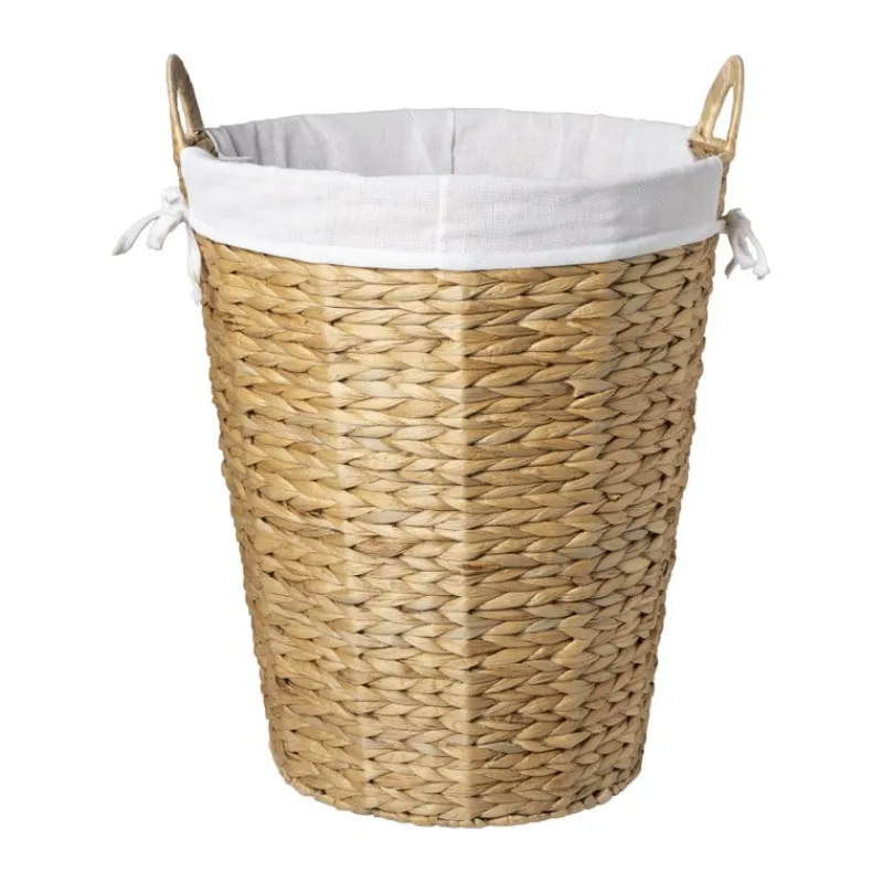 Xenos Wasmanden-Wasmand Saar 50 liter - bruin/wit - ø42x50 cm