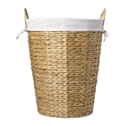 Xenos Wasmanden-Wasmand Saar 50 liter - bruin/wit - ø42x50 cm